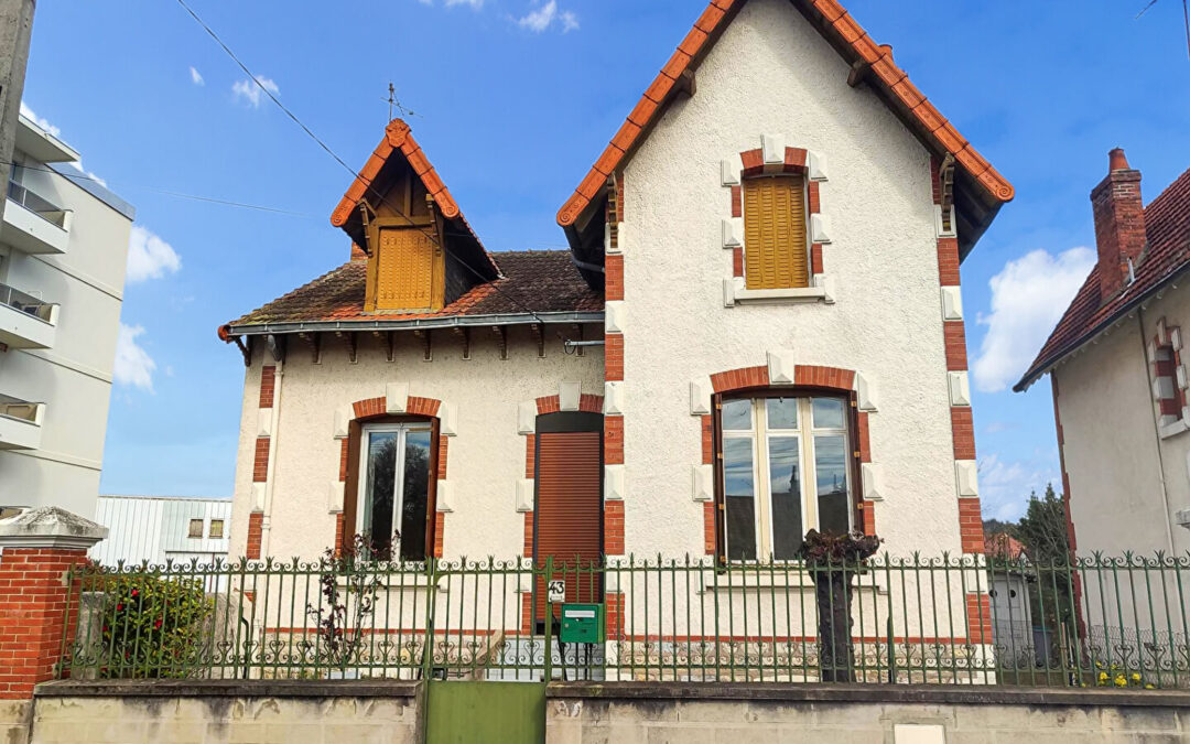 Maison Montluçon avec jardin et cave
