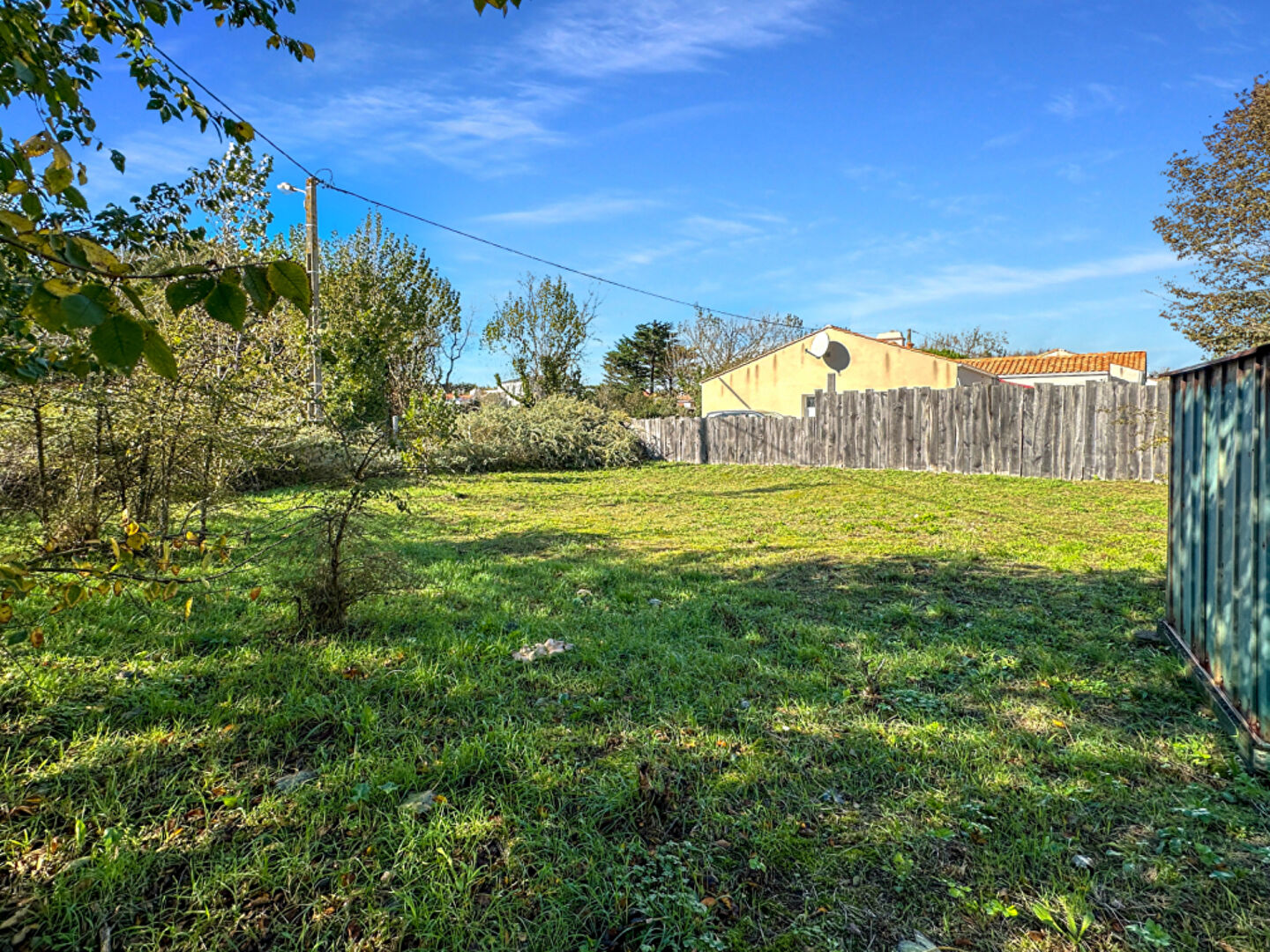 Terrain constructible – 445m² – Saint Gilles Croix De Vie