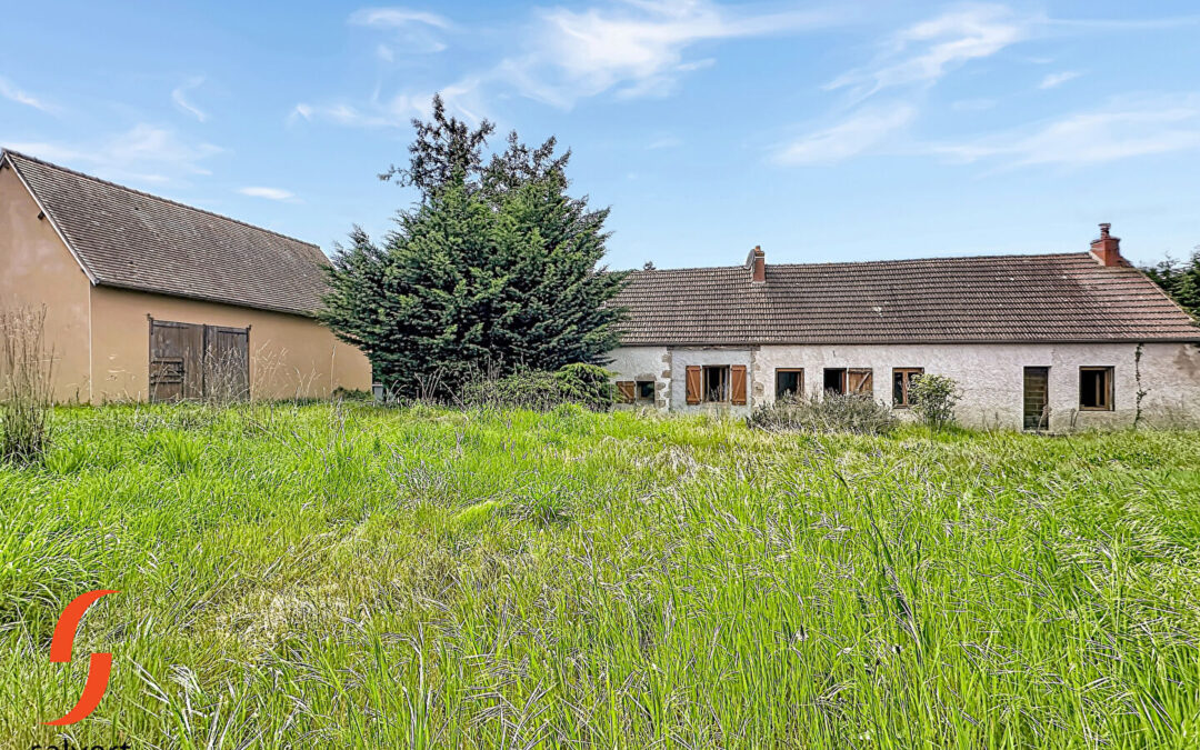 A vendre, fermette de 112 m2 avec grenier aménageable et dépendance.